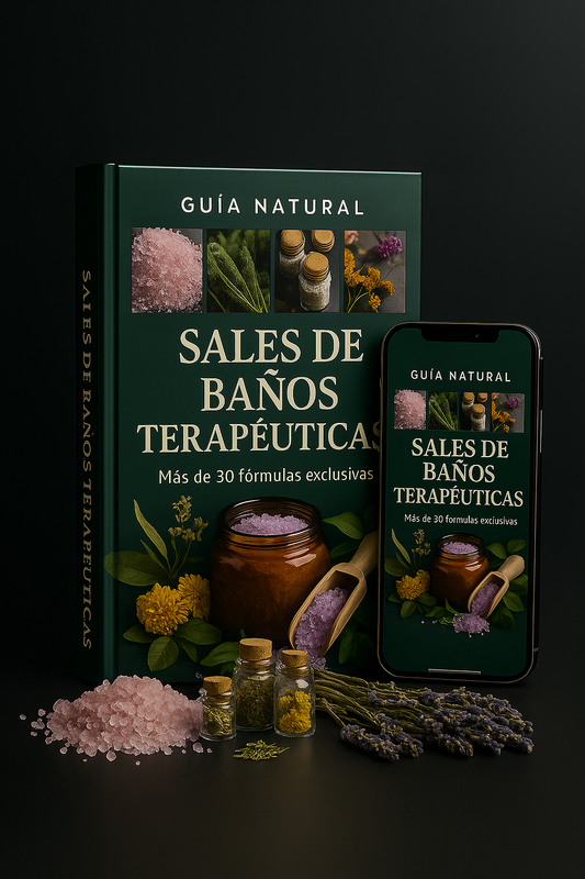 Guía Natural: Sales de Baño Terapéuticas + 5 BONUS GRATIS